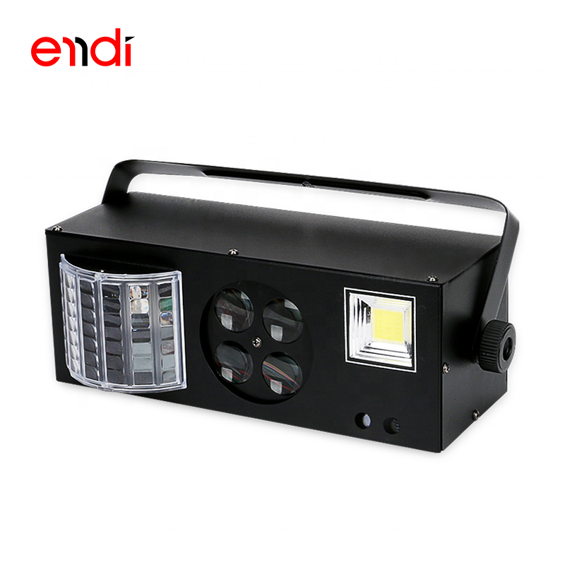 ENDI on sale disco lights with led flower pattern and green red laser effect for night club bar holiday and ktv light