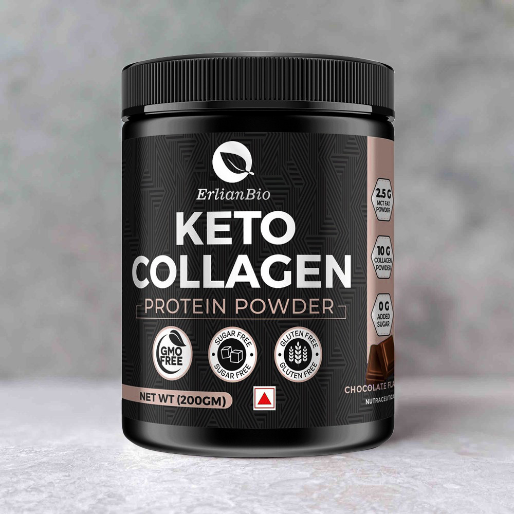 2024 New Products  Keto Food Supplement Keto Food Collagenic Protein Powder With MCT Oil Powder