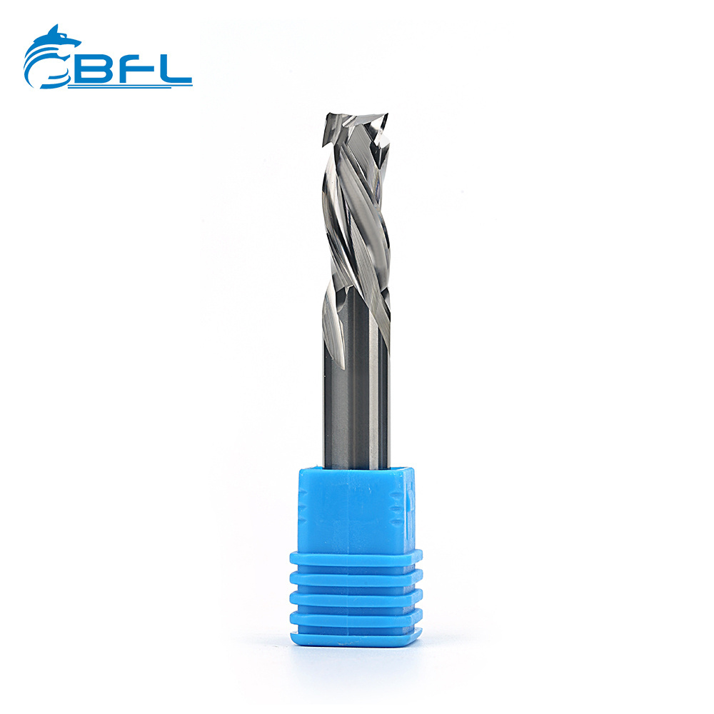 BFL Solid Carbide Compression End Mill CNC Router Tool Bit Up and Down Sprial Milling Cutter for wood