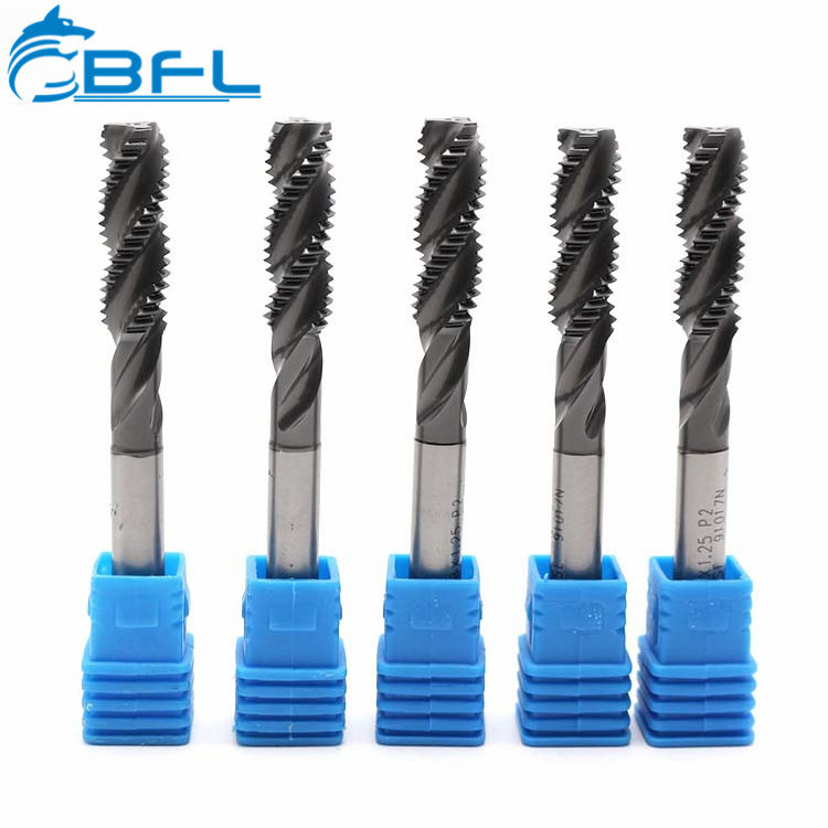 BFL Hot Sale Tungsten Solid Carbide CNC Tap With Spiral Flute