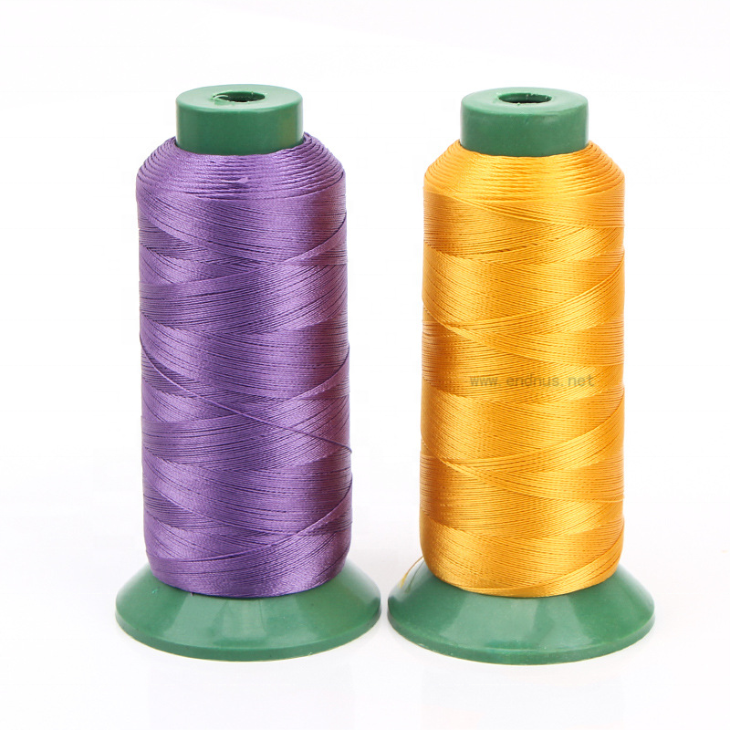 High Tenacity Stronger Than Nylon 3 Strands Colored UHMWPE Yarn Sewing Thread