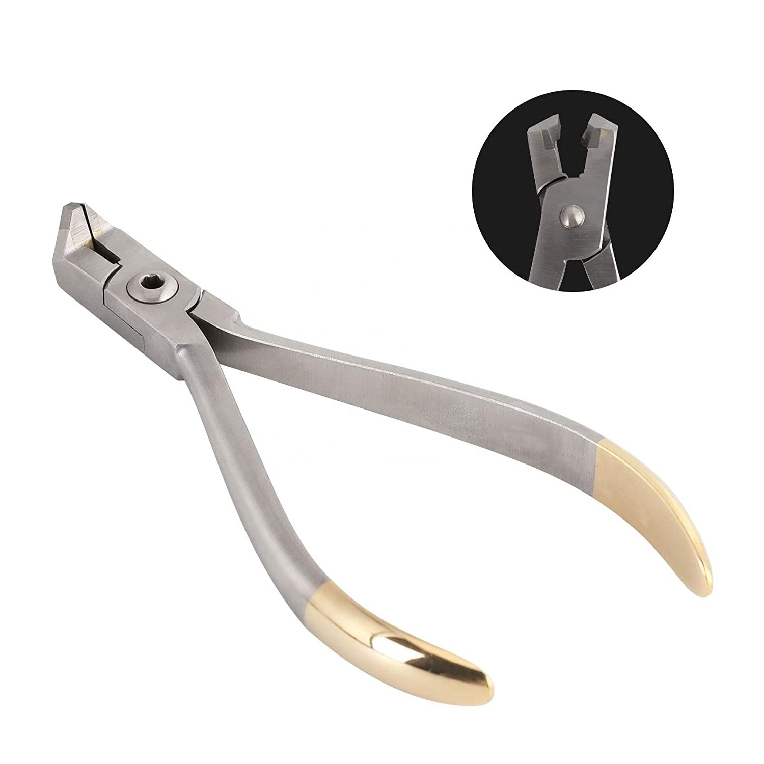 Gold Medical Pliers Medical Dental Orthodontic dental surgical instruments crimpable hook plier