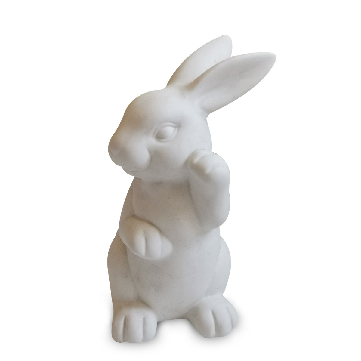 Rabbit Figurine Ceramic Easter home decoration White porcelain Easter bunny decoration