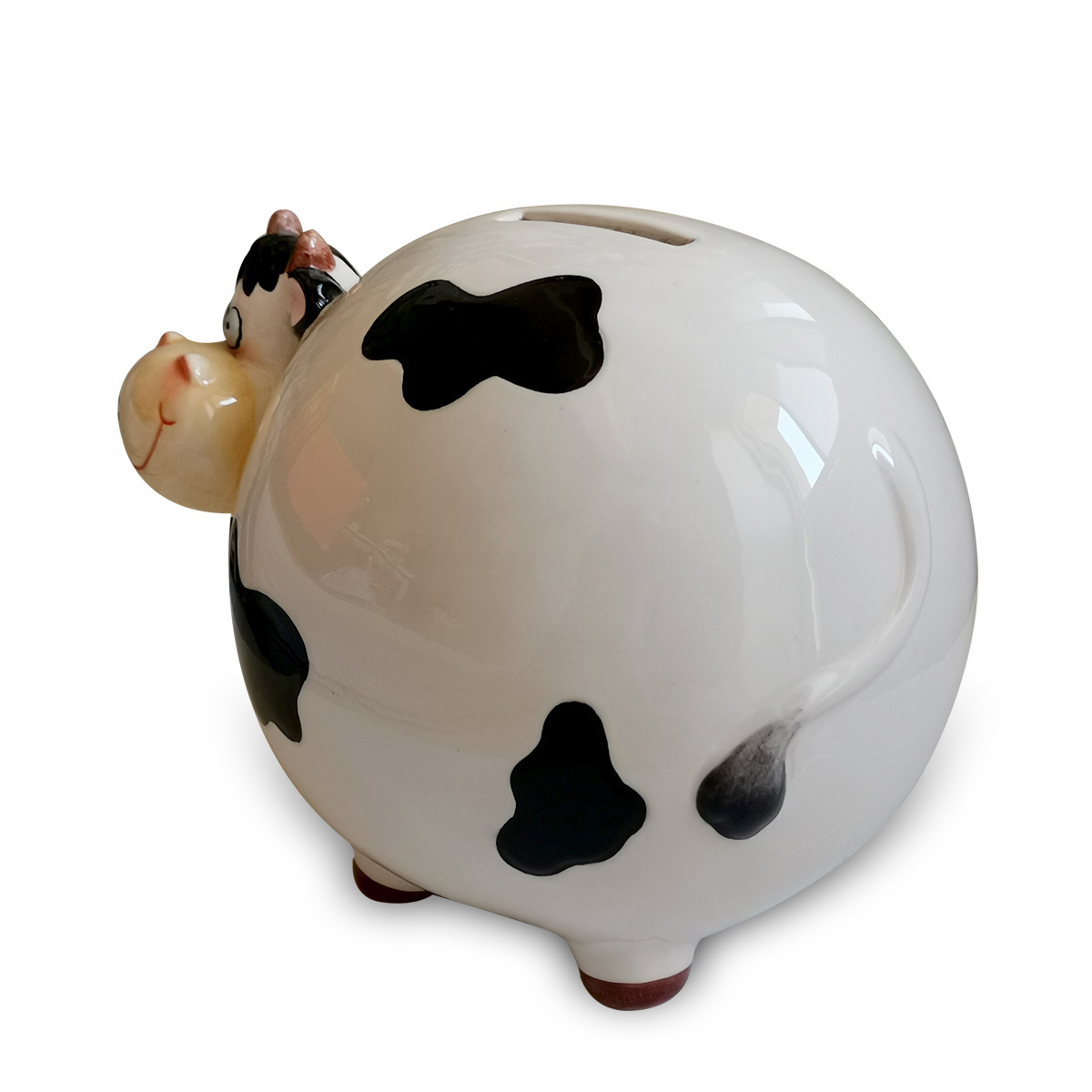 New Arrival ceramic  coin bank money box Dolomite coin banks  hand painting coin Banks