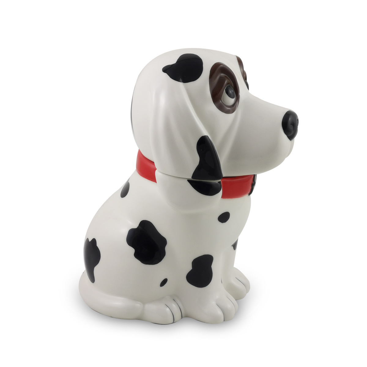 Cookie Jar in Dog Shape Ceramic Dog Design Storage Jar Handpainting Dolomite 3D Canister