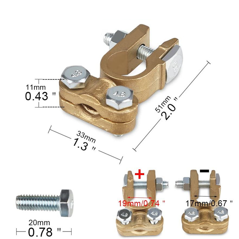 Brand new pol bush wilding molds high quality thru panel battery terminal fast delivery with CE certificate