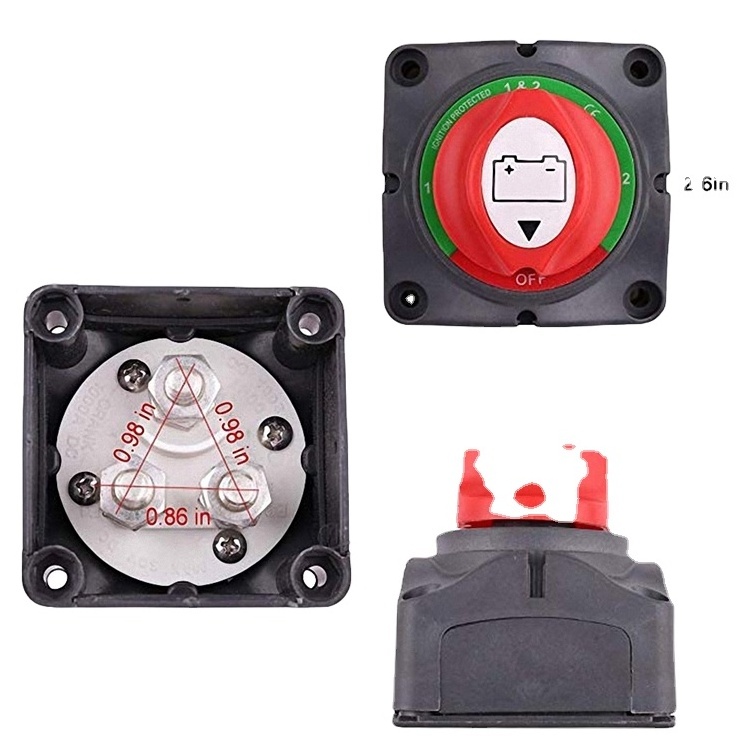 Professional marinco high quality duralast disconnect motorbike battery isolator switch with CE certificate