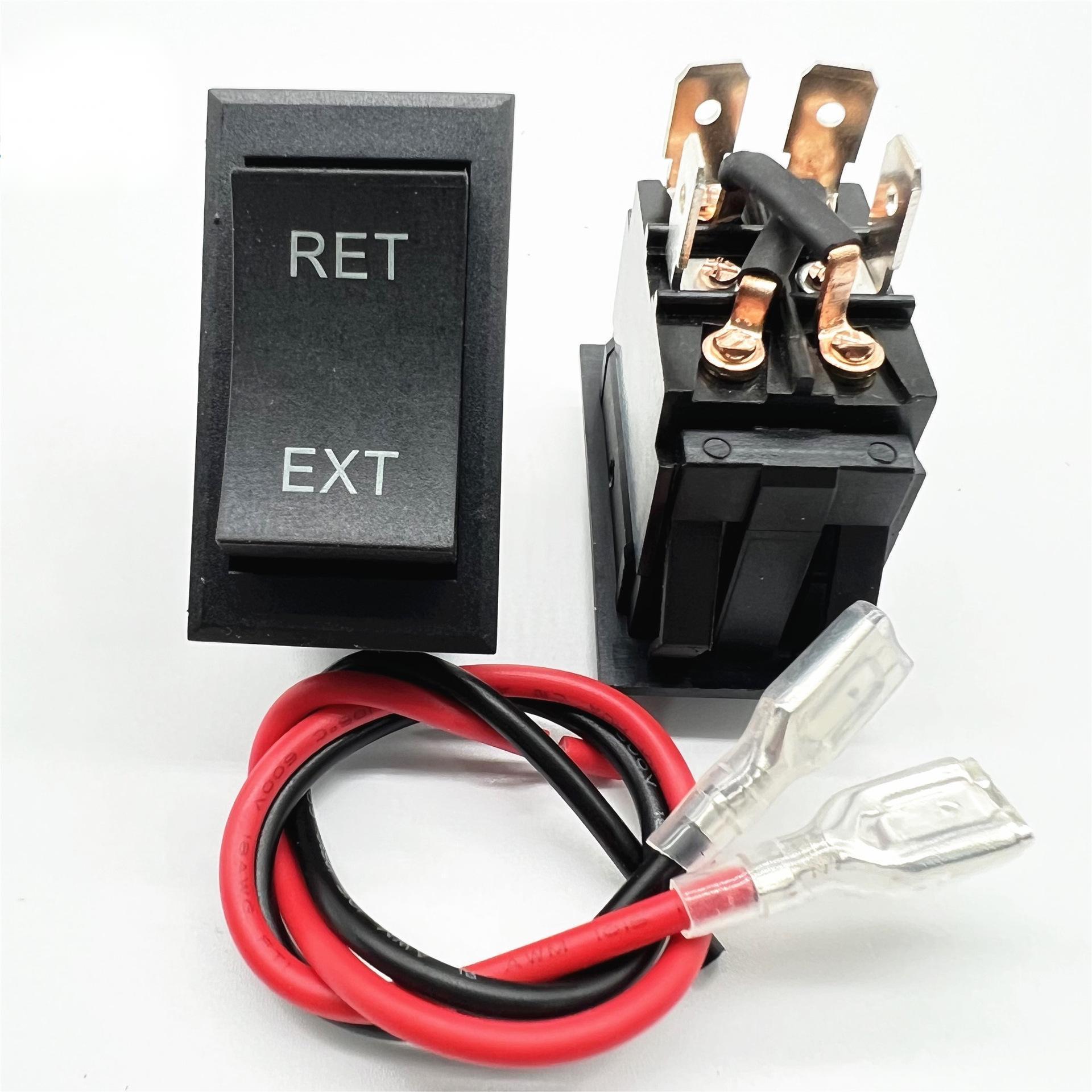 KCD2-7-203 Double reset boat type switch RET EXT forward and reverse rocker switch