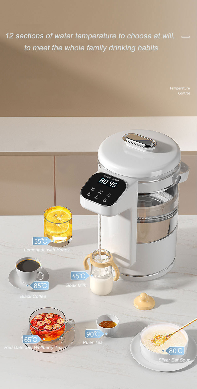 Multi-functional 2200ml Baby Formula Maker Fast Heating Electronic Smart Milk Maker