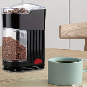 Small Electric Coffee Bean Burr Grinder, Coffee Bean Burr Mill Grinder, Flat Burr Coffee Grinder Espresso