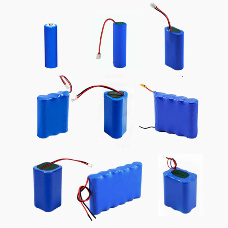 Customized Rechargeable 3.7v 7.4v 11.1v Lithium 18650 Li-Ion Lifepo4 Lithium Battery Pack Enerforce With Pcb Wire Connector