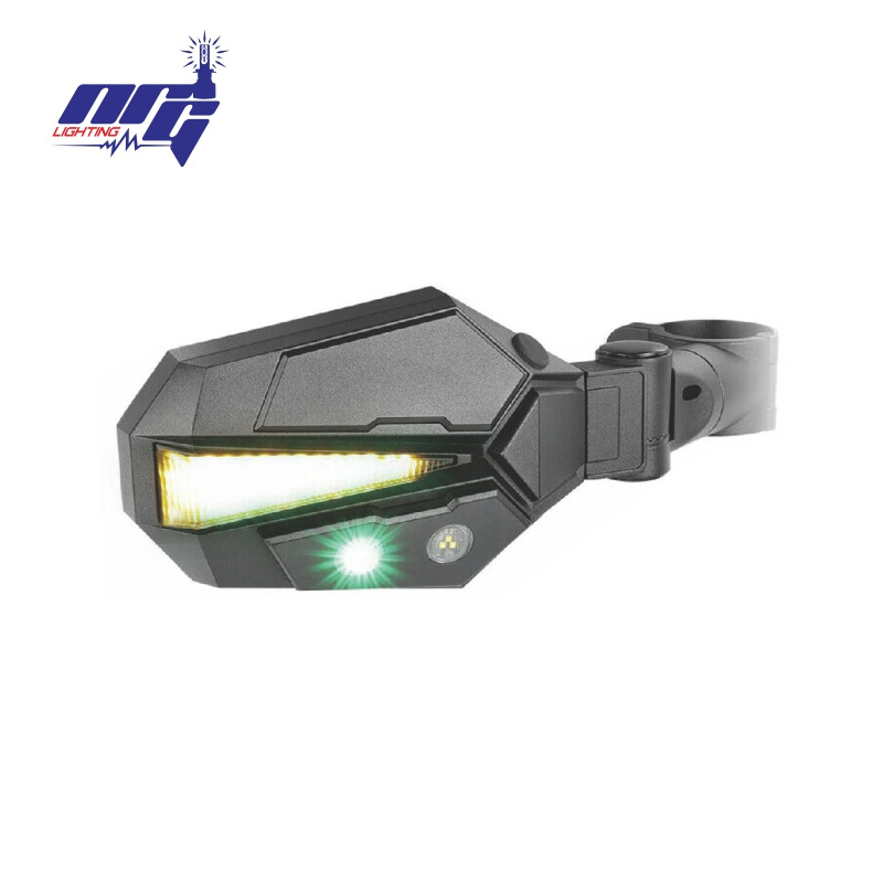 New 45W 360 Degree For Perfect Viewing Angle Off Road Use UTV ATV LED Side Rear View Mirror