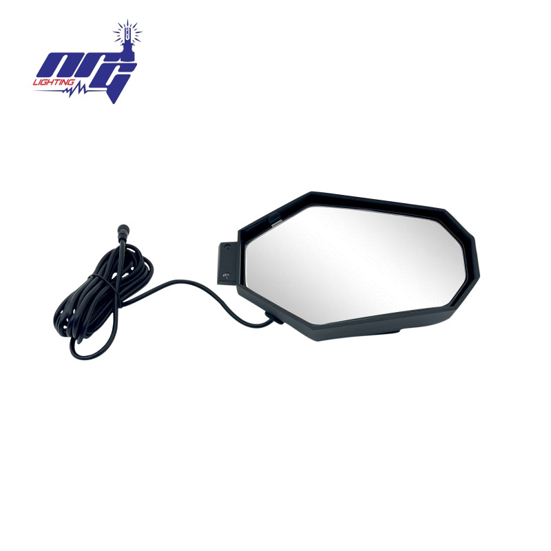 New 45W 360 Degree For Perfect Viewing Angle Off Road Use UTV ATV LED Side Rear View Mirror