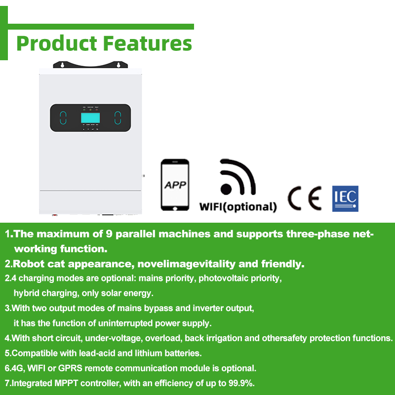 EnergyCreative 5000watt 10KW 20KW 40KW Complete Set Solar Panel Power System Residential Off Grid Solar Energy System