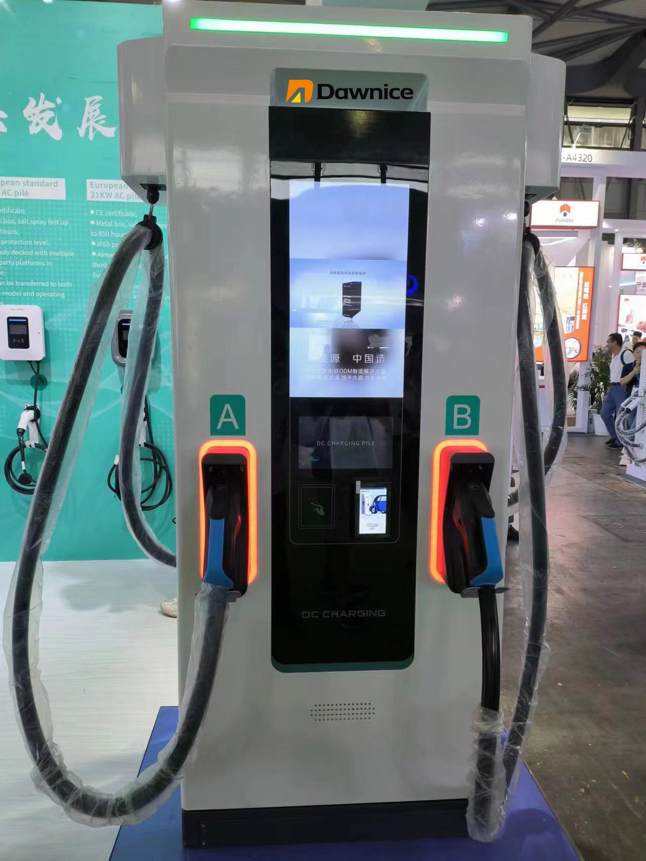 Commercial Solar New Energy Vehicle 60KW 80KW 120KW 240KW 360KW  OCPP Electric Car Dc Fast Charging Pile Ev Charging Station