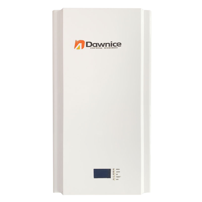 Dawnice LiFePO4-Paquete de bateria Solar de 48V 100AH 5KWH almacenamiento de energia de pared 48V 200AH 10KWH Powerwall 10 anos