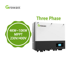 Growatt New Arrival Three Phase SPH 5000 10000TL3 BH hybrid inverter 8kw 10kw growatt hybrid Mppt Solar Charge Controller