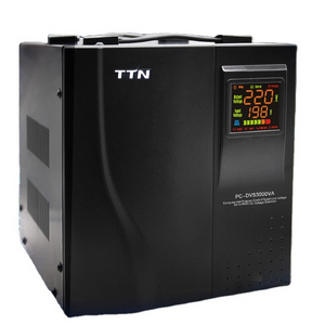 TTN 10kva AVR AC Automatic Voltage Regulator Single Phase 120V 220V 230V relay Control electric Voltage Stabilizer for home