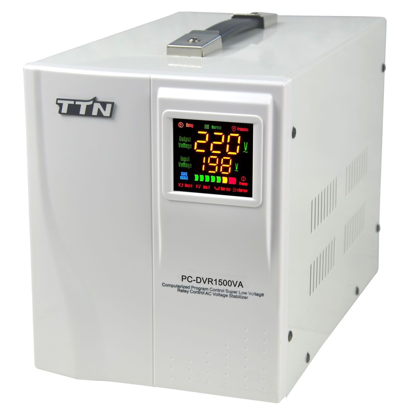 TTN 10kva AVR AC Automatic Voltage Regulator Single Phase 120V 220V 230V relay Control electric Voltage Stabilizer for home