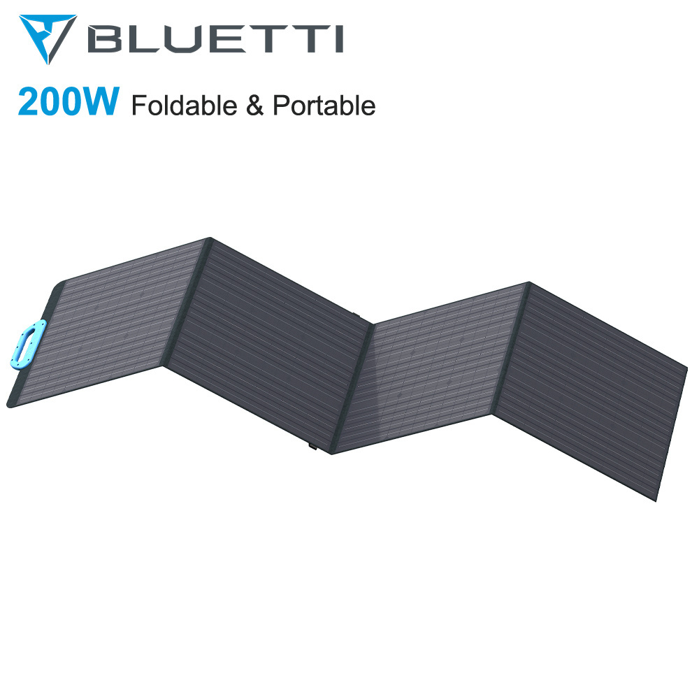 Bluetti Monocrystalline Solar Panel 200w 300w 400w Portable Solar Panel for Solar Power Station