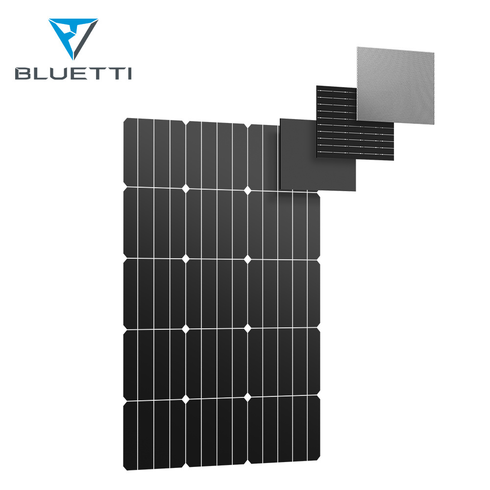 Bluetti Solar Energy Products 120 Watt 200w 350w 420w Flexible Foldable Solar Panels Kit