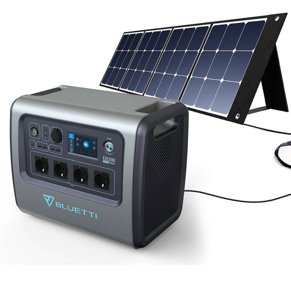 Generador Solar 3000W Poweroak Solar Panel Commercial Battery Generator