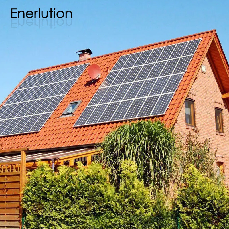 Residential All-In-One Hybrid Solar Panel Power System  3KW to 10KW Photovoltaic Solar System with Batteries Kits