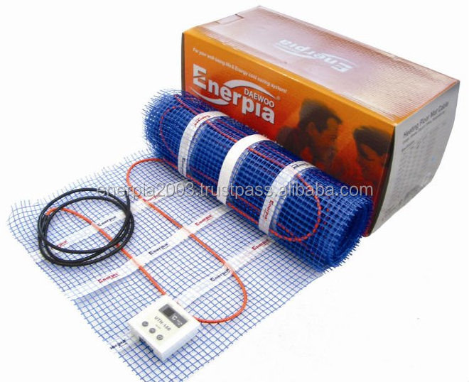 Road Heating Cable ENERPIA DIY Mat Cable Underfloor Heating System Electromagnetic Wave Blocking Waterproof Solid Durability