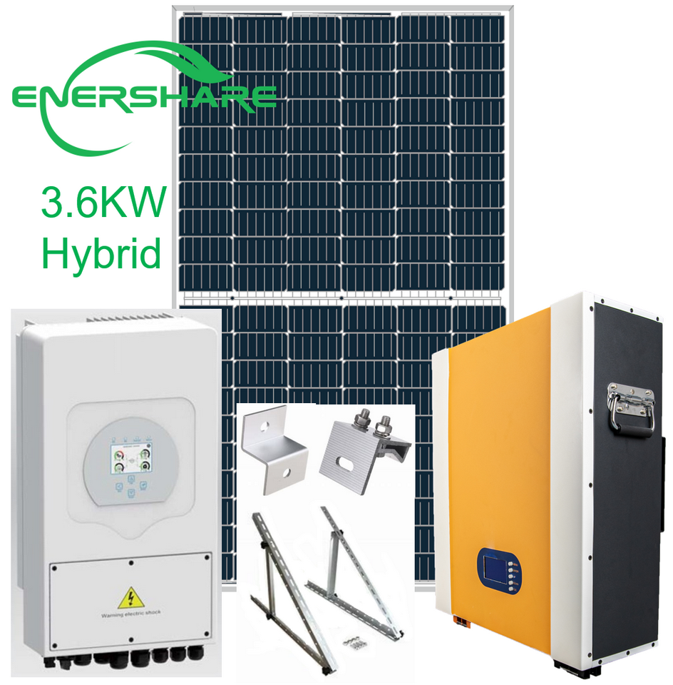 Kits 1000w Inverter On 50kw Hybrid 30kw Off Grid Power Solar 1kw Storage System 100kw With Battery