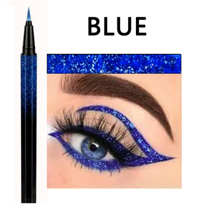 Private Label Magnetic Eyeliner Waterproof Eyeliner Glue Pen With Diamond