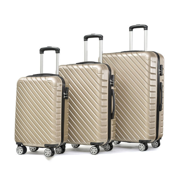 Spinner Trolley Expandable High End ABS PC Luggage with Tsa Lock