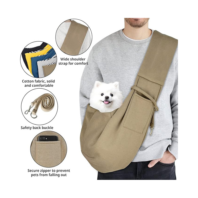 Pet Carriers Travel Soft Bag Double Sided Available Shoulder Bag  portable pet backpack crossbody bag For Dogs Cats