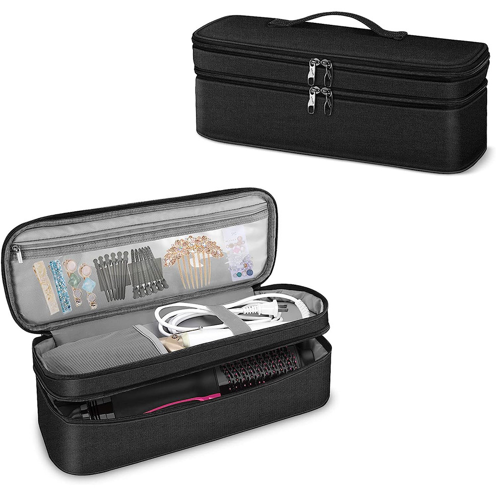 Hair Tools Travel Bag Hair Dryer Layer Travel Carrying Case Water Resistant Storage Organizer Bag