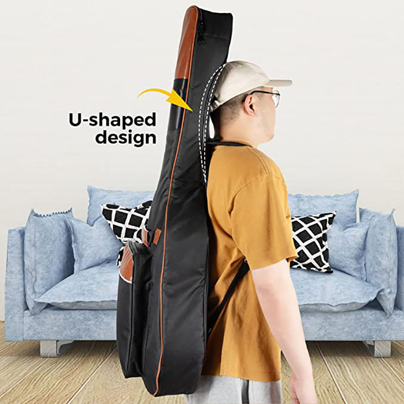 40 41 42 inch Waterproof Large Durable Acoustic Classic Guitar Bass Gig Case Bag with Shoulder Strap