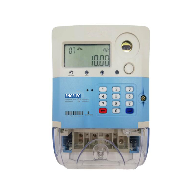 STS Prepaid Keypad Smart LORA/GPRS three phase energy meter kwh meter with vendor system for rental apartment