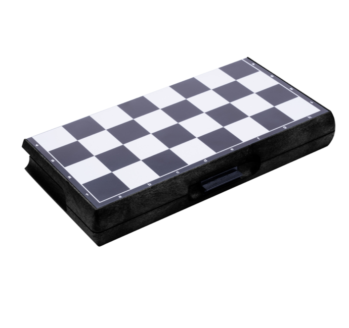 Magnetic Travel Chess Foldable Playing Field Storage Compartment Inside Longfield Chess Games EU Wholesaler Kids Toys