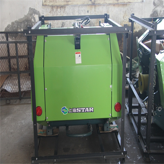 Shanghai star round hay baler, TRB0910 mini round baler for sale, hot sale mini round hay baler