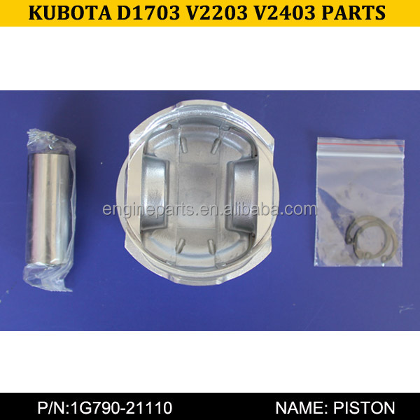 KUBOTA ENGINE SPARE PARTS 1G790-21110 D1703 V2203 V2403 PISTON