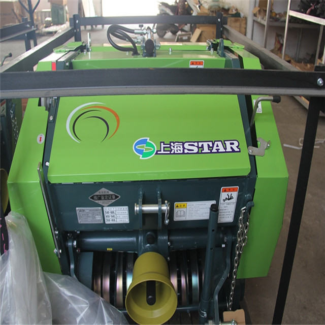 Shanghai star round hay baler, TRB0910 mini round baler for sale, hot sale mini round hay baler