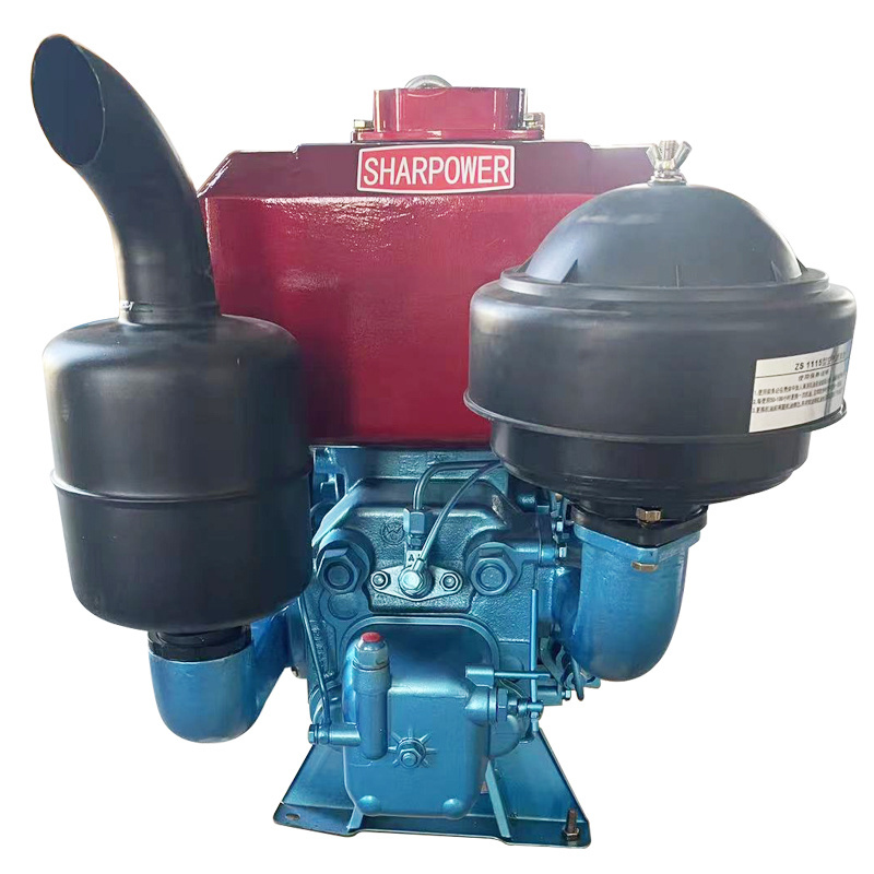 Fast delivery water-cooing single cylinder diesel engine for mining