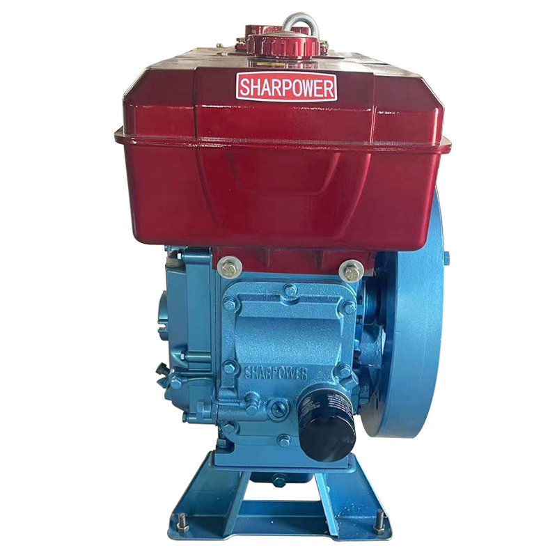 Fast delivery water-cooing single cylinder diesel engine for mining