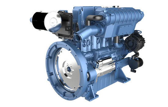 Low fuel consumption WP3.2 water-cooling multicylinder diesel engine for sale