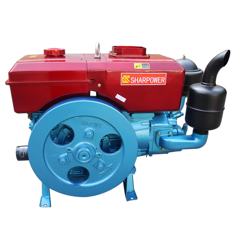 Fast delivery water-cooing single cylinder diesel engine for mining