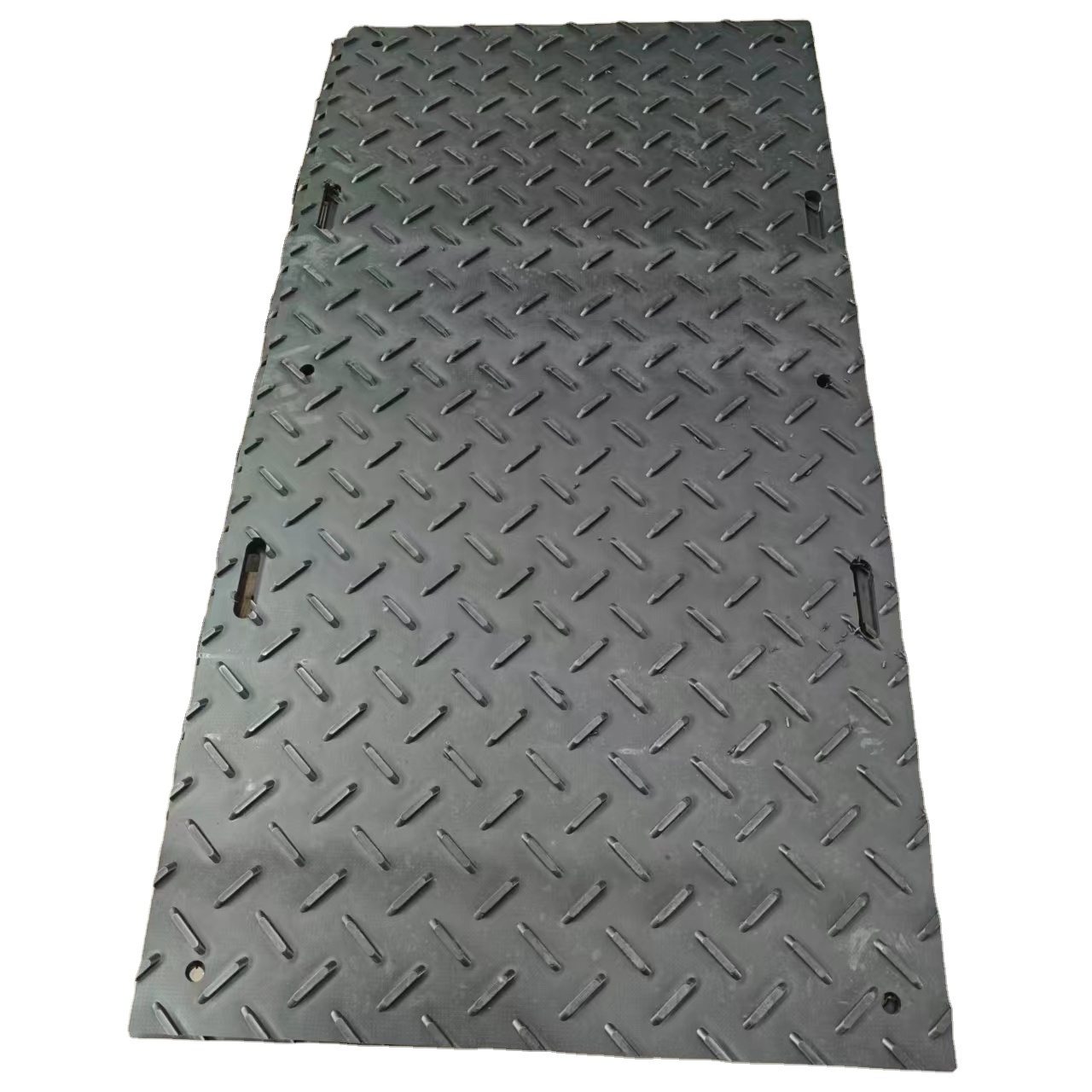 Wear resistant interlocking HDPE Heavy Duty Excavator Oil Drilling Rig Mats Plastic Access Mat Ground Protection Mats