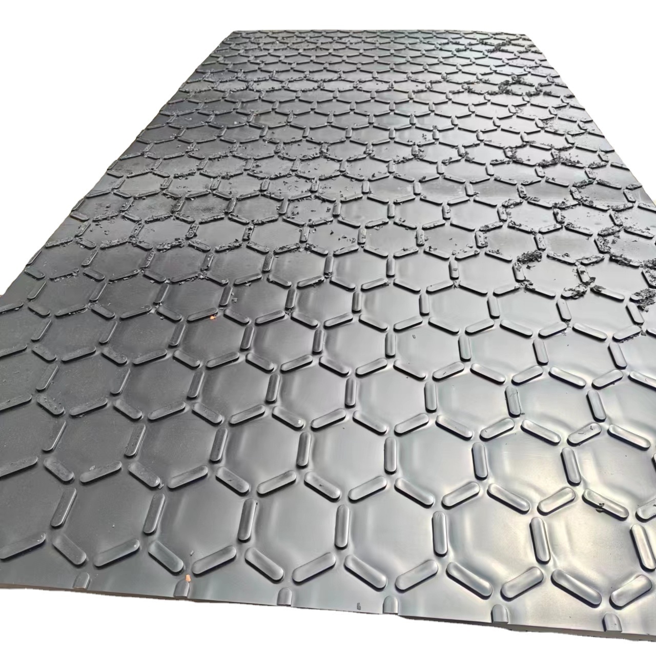 Wear resistant interlocking HDPE Heavy Duty Excavator Oil Drilling Rig Mats Plastic Access Mat Ground Protection Mats