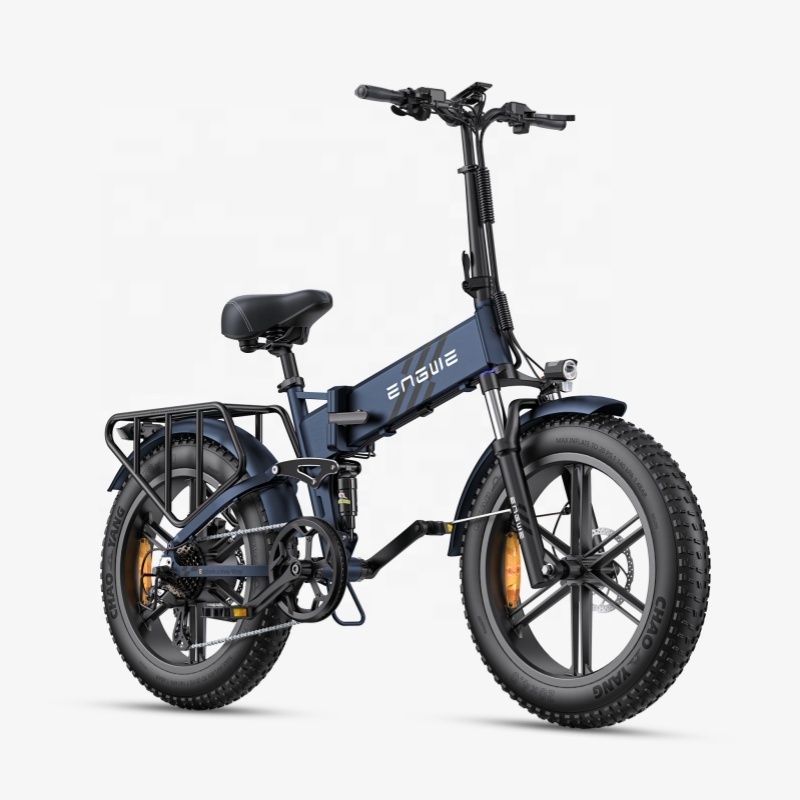 EU/US/UK Warehouse 750w electric Mountain Snow Bicycle 20inch Fat tire 52V electric Bike ENGWE ENGINE Pro 2.0