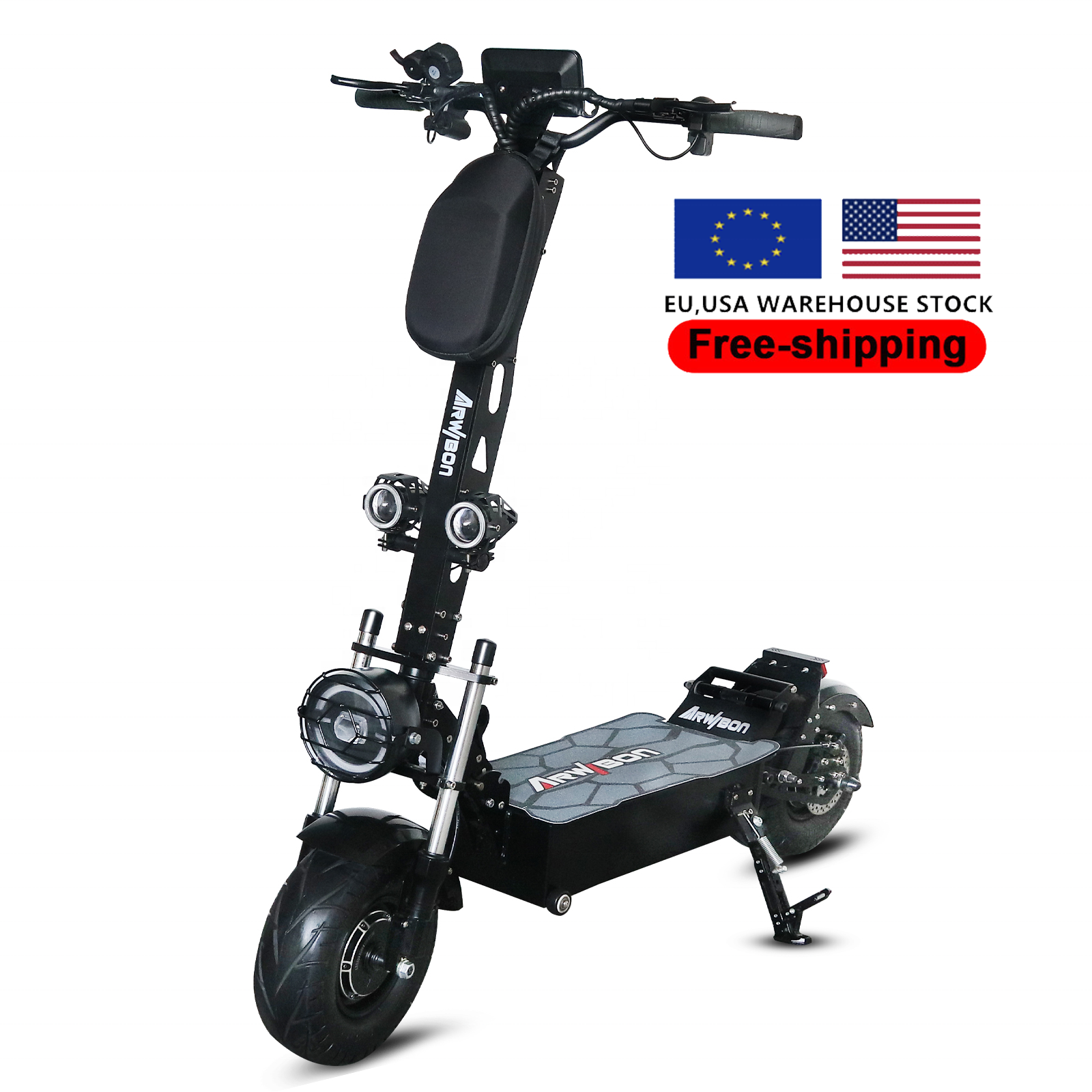 EU Warehouse Free shipping 13inch adult e scooter high speed 100km/h 8000W dual motor 60V 50ah electric scooter