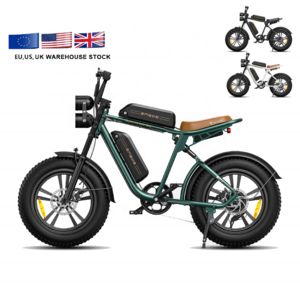 US EU UK Ready to Shipping engwe M20 13AH/26AH 750W Retro Electric Bike 20 inch Fat Tire Ebike Dual Suspension Mountain Bicycle