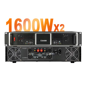 CS3000 500w*2 CS4080 700W*2 professional 2 channel digital power amplifiers power audio 2 channel amplifier