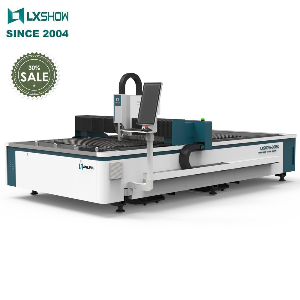 3000x1500mm Raycus Source 1000w 1500w 2000w 4000w 1kw 1.5kw 2kw 3kw Cnc Fiber Optic Laser Cutting Machine 3015 for Metal Sheet